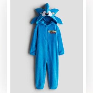 H&M Blue Sonic Kids One Piece Footie